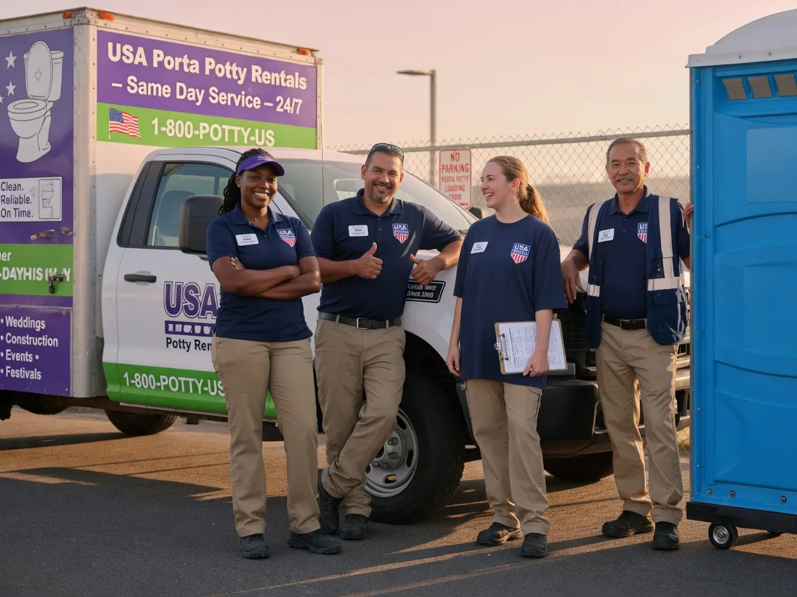 Porta Potty Rental company in Cutler, CA